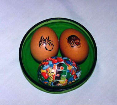 Velikono�n� vaj��ka s pon�kud netradi�n�mi motivy