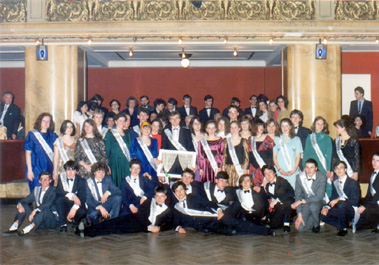 IV.B na maturitn�m plese v Lucern�, 1992